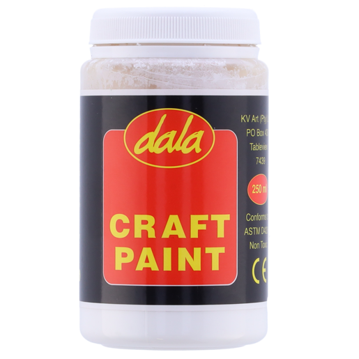 Dala White Craft Paint 250ml