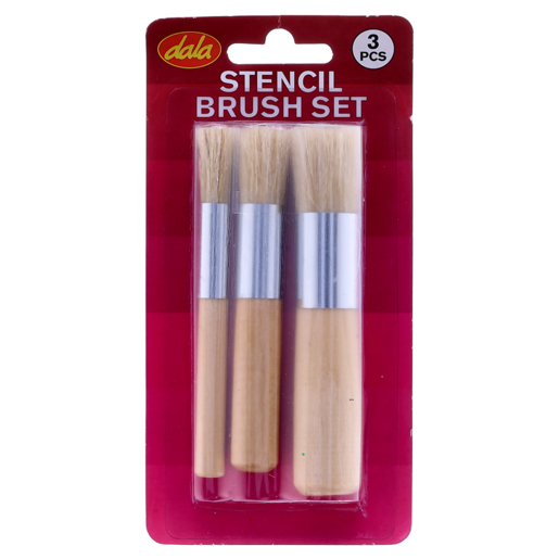 Dala Stencils Brush Set 3 Pack