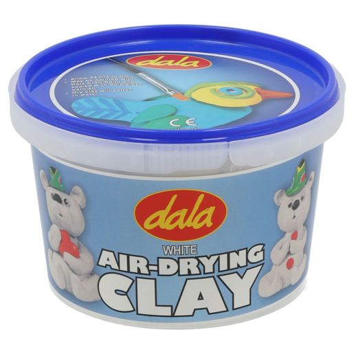 Dala White Air-Drying Clay 500g