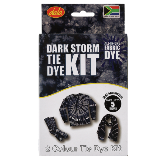 Dala Dark Storm 2 Colour Tie Dye Kit