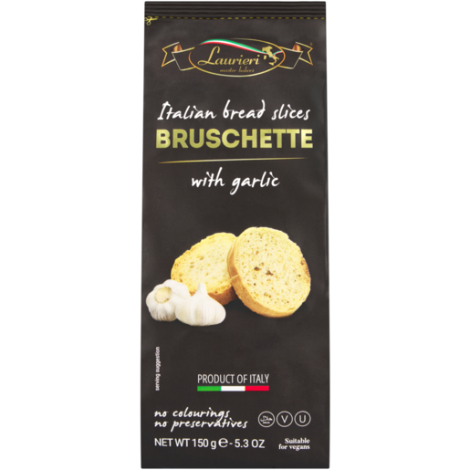 Laurieri Bruschette with Garlic 150g 