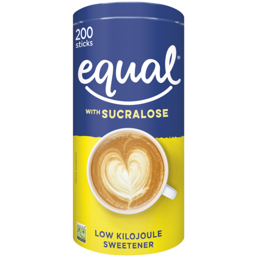 Equal Low Kilojoule Sweetener with Sucralose 200 Pack