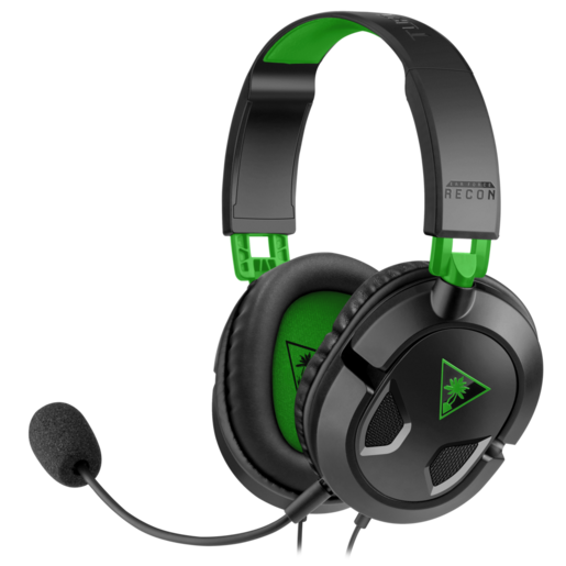 Turtle Beach Black & Green Recon 50X Wired Gaming Headset