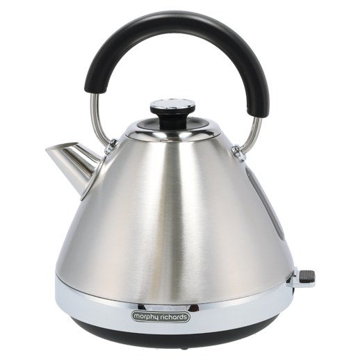 Morphy Richards Stainless Steel Brushed Venture Pyramid Kettle 1.5L