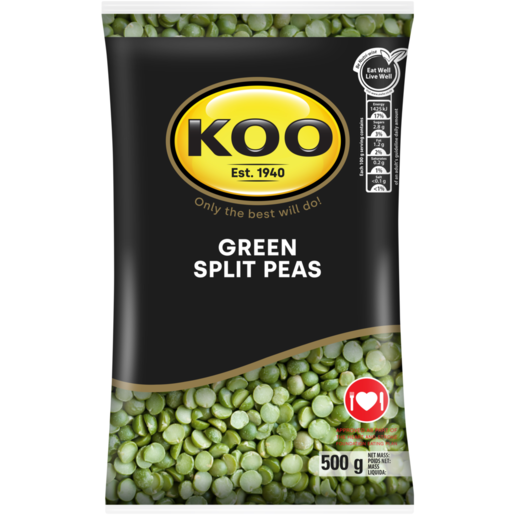 KOO Green Split Peas 500g