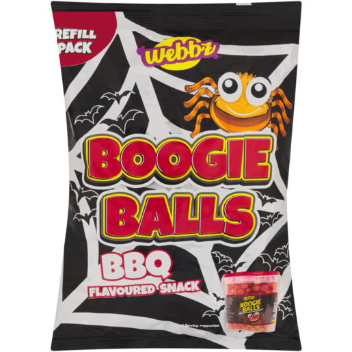 Webbz BBQ Flavoured Boogie Balls 100g 