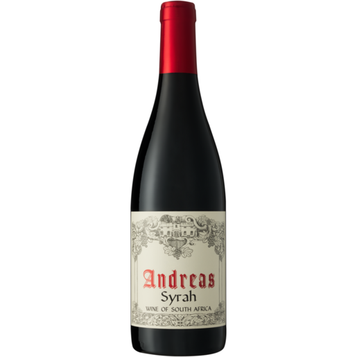 Andreas Syrah Red Wine Bottle 750ml