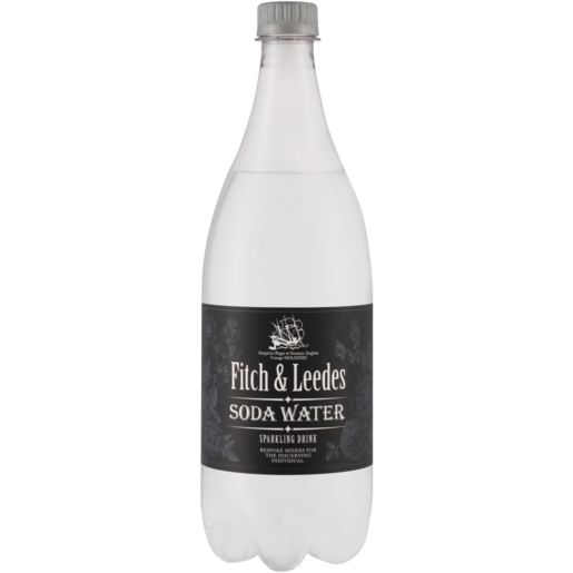 Fitch & Leedes Soda Water 1L 