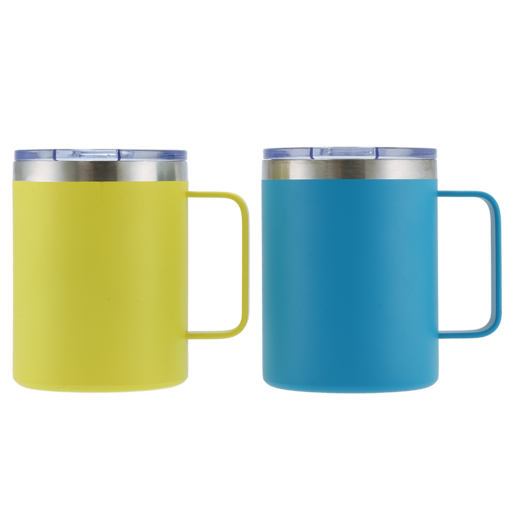 Explore Stainless Steel Travel Mug 350ml (Colour May Vary)