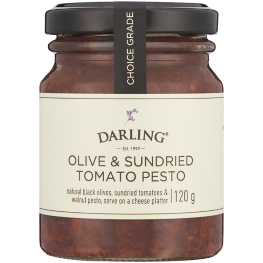Darling Olive & Sundried Tomato Pesto 120g 