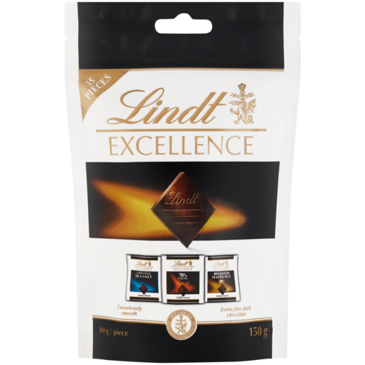 Lindt Excellence Assorted Chocolates 15 x 10g