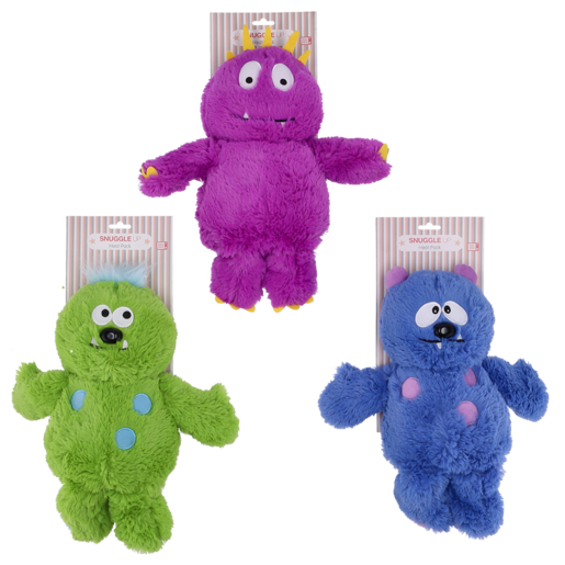 Snuggle Up Cute Monster Micro Heat Pack 17 x 26cm (Assorted Item - Supplied At Random)