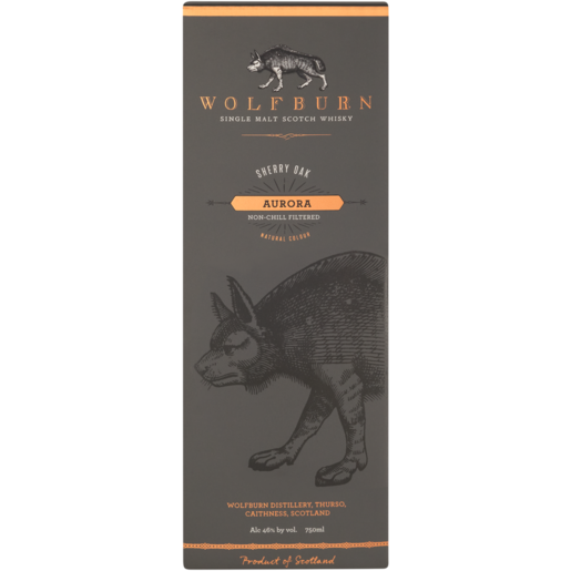 Wolfburn Aurora Single Malt Scotch Whisky Bottle 750ml