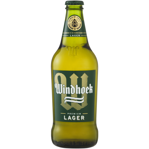 Windhoek Premium Lager Beer Bottle 440ml