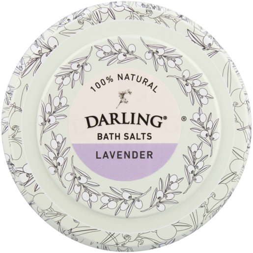 Darling Olives Lavender Bath Salts 280g 