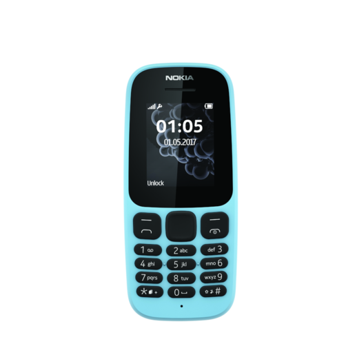 Nokia 105 Blue Mobile Handset