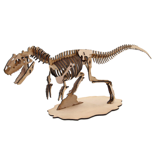 3D Buildable Wooden Model Allosaurus Junior Dinosaur