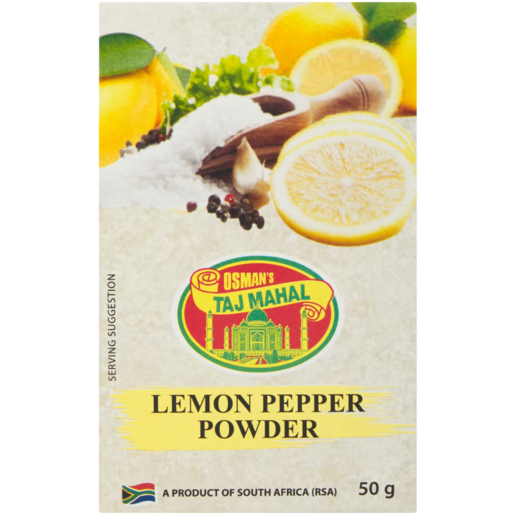 Osman's Taj Mahal Lemon Pepper Powder 50g 
