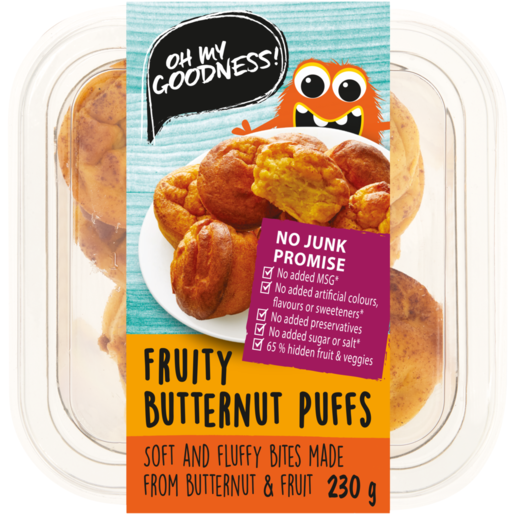 Oh My Goodness! Fruity Butternut Puffs 230g