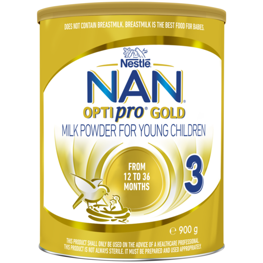 Nestlé NAN OPTIpro GOLD Stage 3 Milk Powder for Young Children 900g