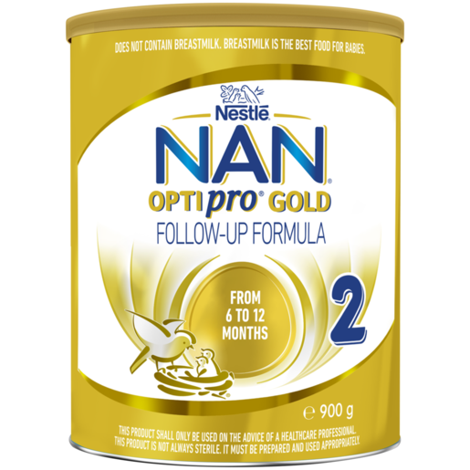 Nestlé NAN OPTIpro GOLD Stage 2 Follow-Up Formula 900g
