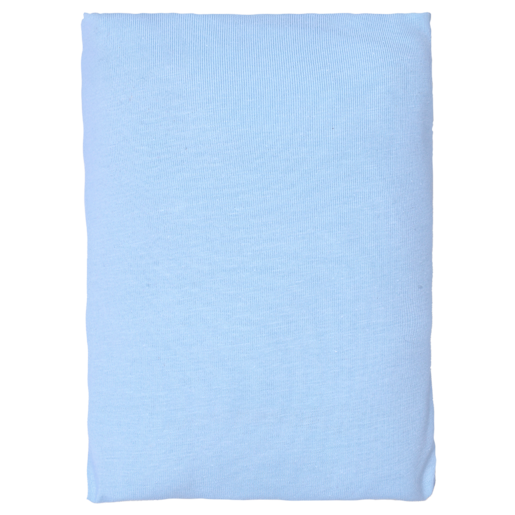 Ree Collective Blue Plain Camp Cot Fitted Sheet