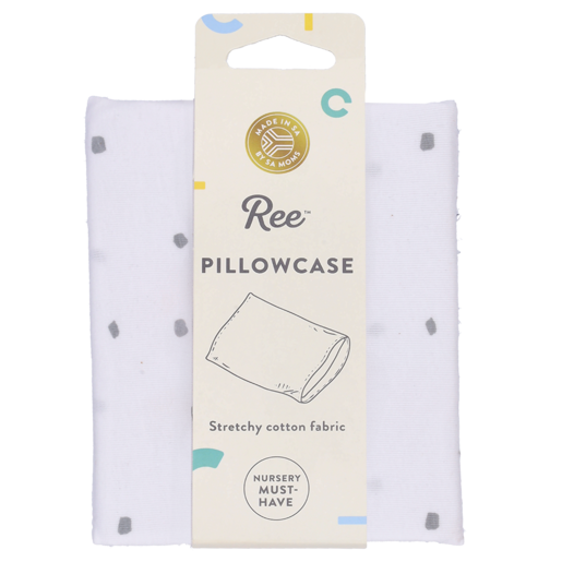Ree Collective White Dotted Pillowcase 37 x 27cm