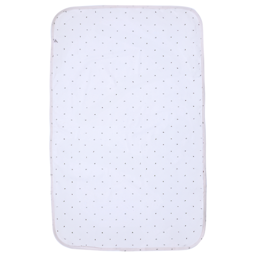 Ree White Dotted Blanket