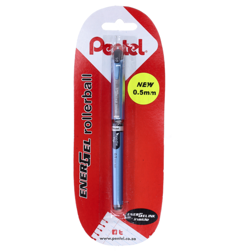 Energel Black Needle Tip Gel Pen 0.5mm