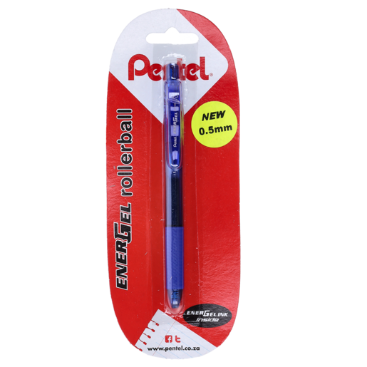Pentel Energel Blue Gel Pen 0.5mm