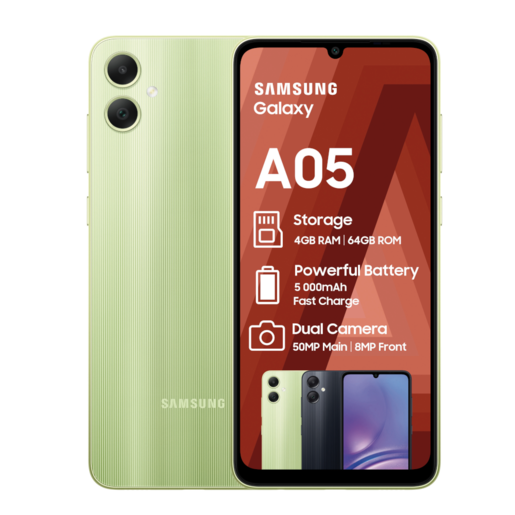 SAMSUNG Galaxy A05 Green Mobile Handset