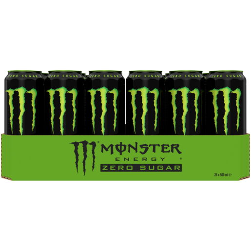 Monster Zero Sugar Energy Drink 24 x 500ml 
