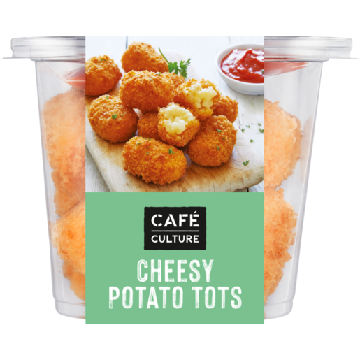 Café Culture Cheesy Potato Tots 300g