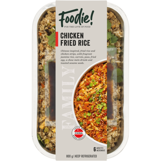 Foodie! Chicken Fried Rice 800g 
