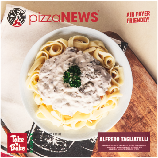 pizzaNEWS Take 'n Bake Frozen Alfredo Tagliatelli 240g 