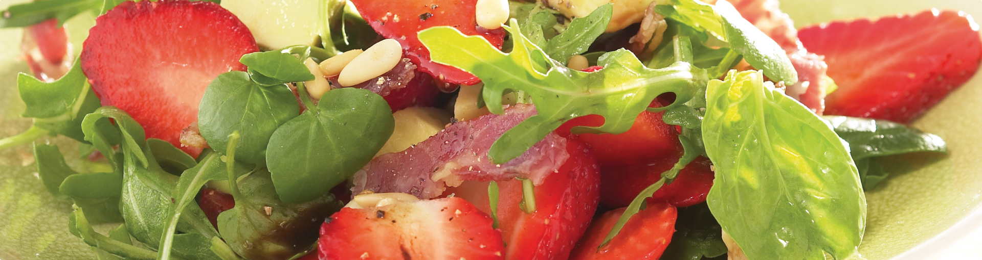 Biltong & Strawberry Salad with Brie