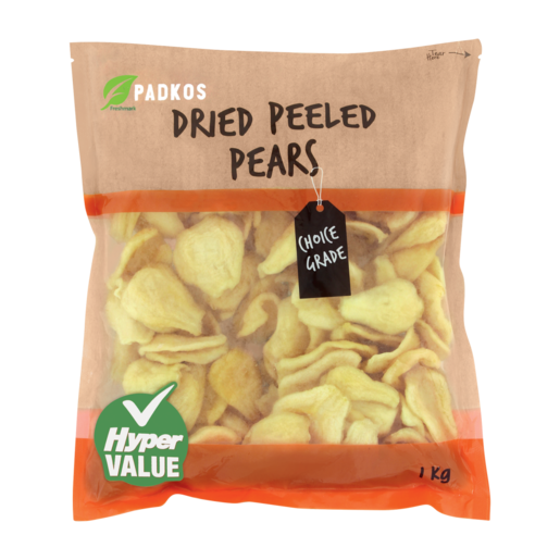Padkos Dried Peeled Pears Bag 1kg