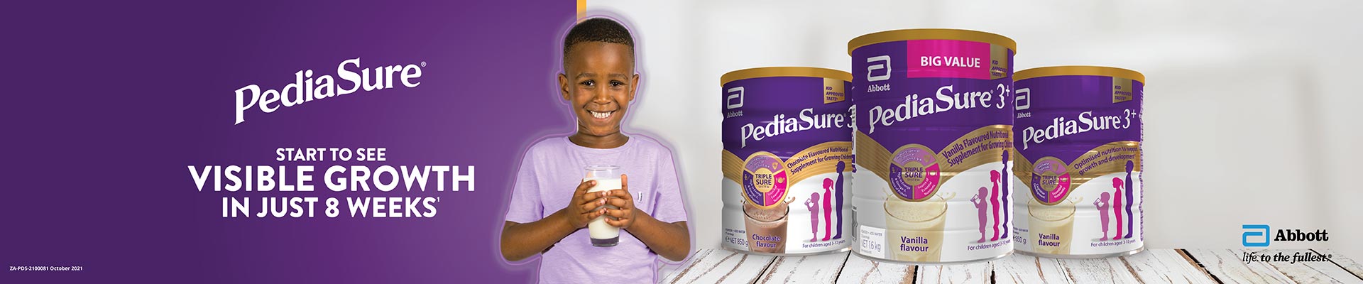 PediaSure 3+ Child Nutritional Supplement Chocolate 850g