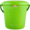 Gold Sun Green Plastic Bucket & Lid 20L (Colour May Vary)