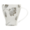 White Metallic Blossoms Coffee Mug 310ml