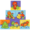 Playgro Soft Bath Blocks 6 Pack (Colour May Vary)