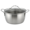Stainless Steel Casserole with Lid 24cm