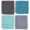 Essentials Microfibre Kitchen Cloths 4 Pack (Colour May Vary)