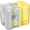 Pura Soda Lemon & Elderflower Flavoured Sparkling Drink Cans 6 x 300ml