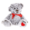 Valentines Plush Bear With Ribbon 17.5cm
