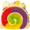Soet Rainbow Cake Slice