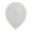 Metallic White Standard Balloon