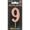 Party Xpress Metallic Rose Gold Number 9 Birthday Candle