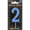 Party Xpress Metallic Blue Number 2 Birthday Candle