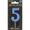 Party Xpress Metallic Blue Number 5 Birthday Candle